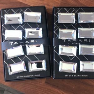 Two Sets of 8 Drawer Knobs